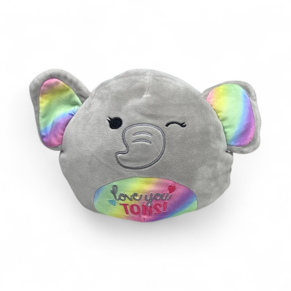Squishmallows Mila the Elephant Rainbow